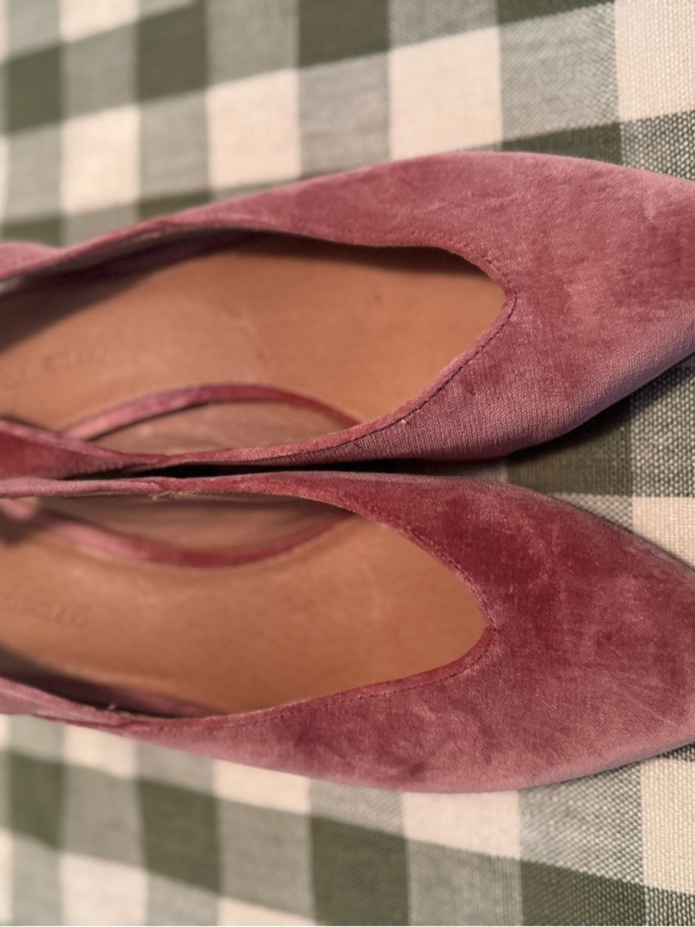 Madewell Etta Slingback Pump in Velvet Pink - Picture 5 of 8